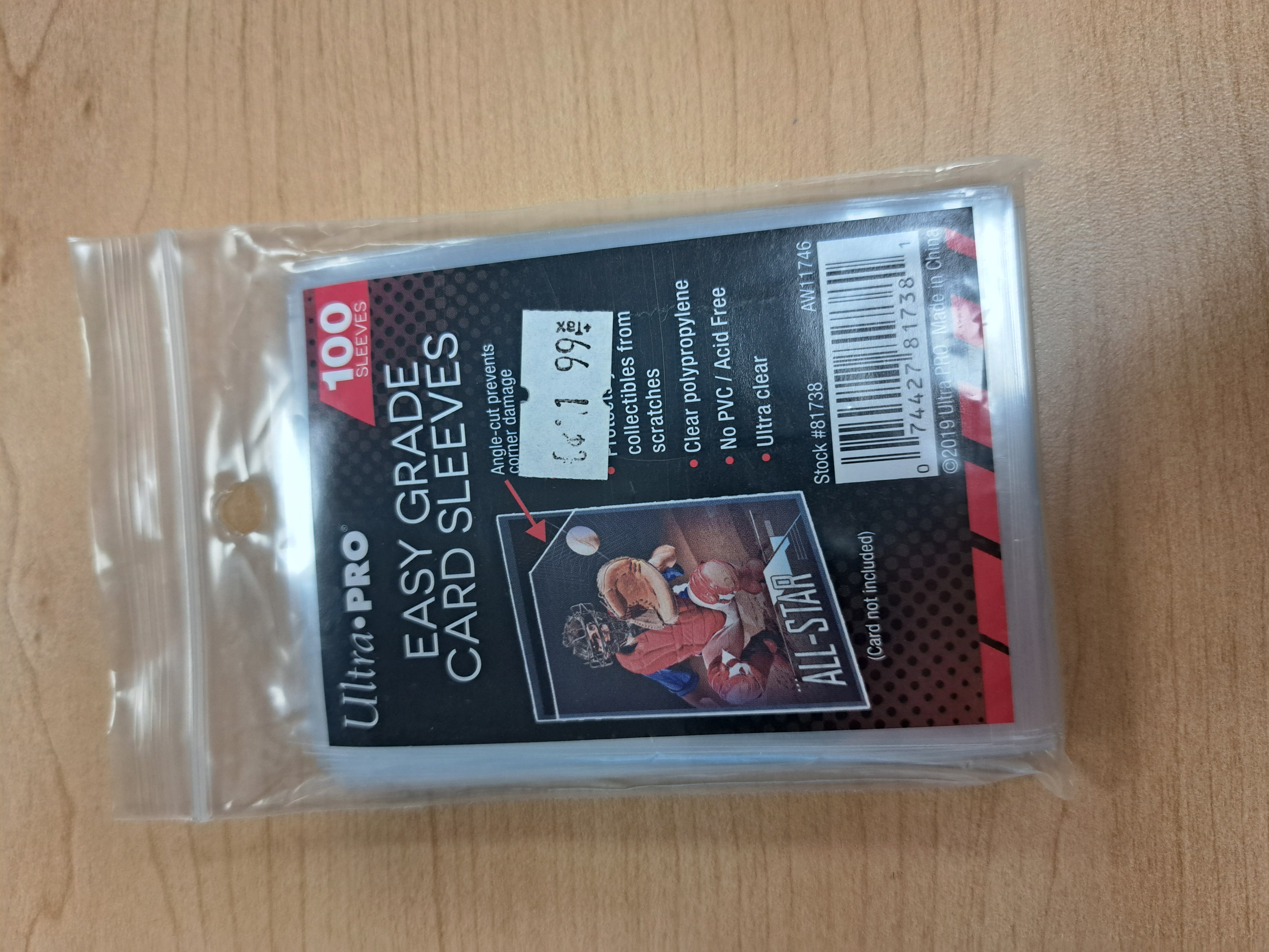 ultra pro 100 sleeve